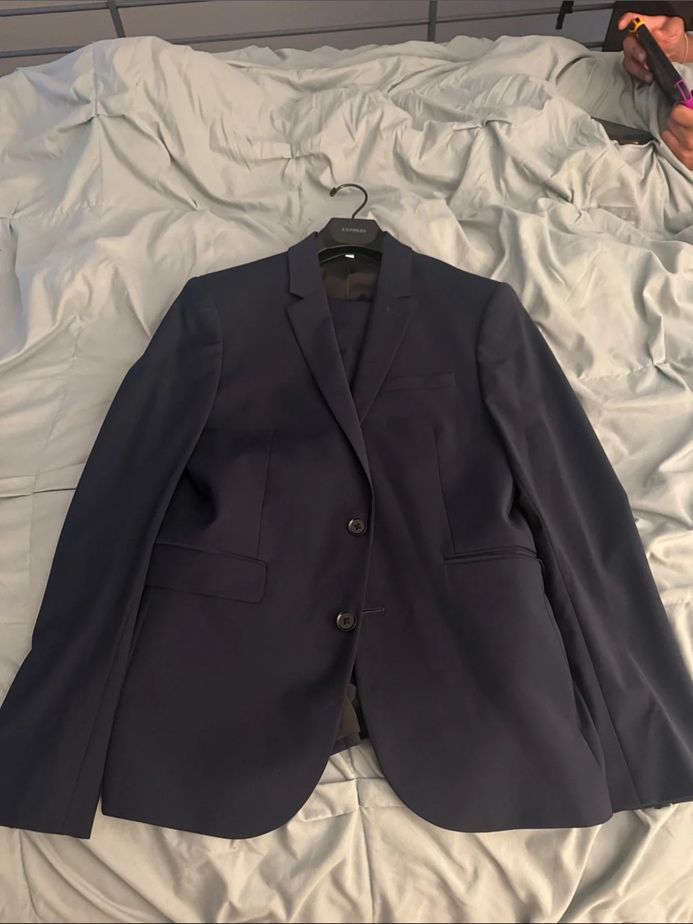 Express Navy suit
